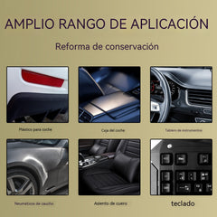 🚗【Compra 1 y recibe 1 gratis】🖤 Kit Restaurador de Plásticos para Auto – Devuelve el Negro Intenso y el Brillo Original 🔥