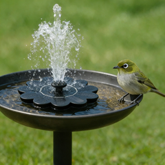 💥Fuente de agua alimentada por energía solar