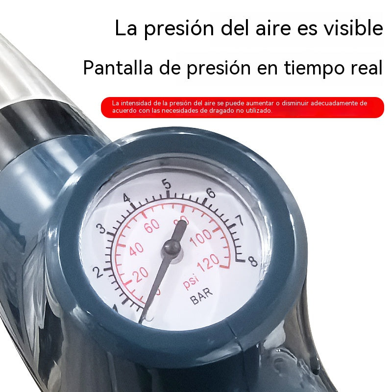 Limpiador de desagües de inodoro