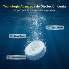 🏊‍♂️【2 botellas】Tabletas de Limpieza para Albercas para Agua Cristalina