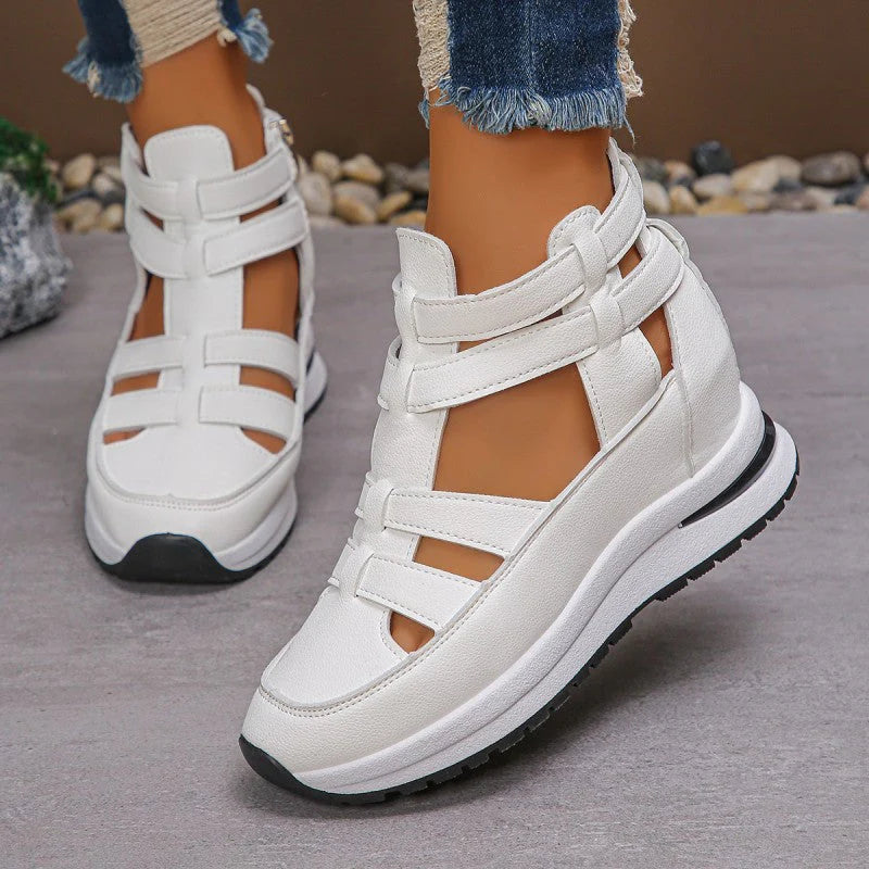 🌸【35-44】2025 Sandalias de mujer modernas y cómodas, fabricadas en piel auténtica