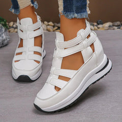🌸【35-44】2025 Sandalias de mujer modernas y cómodas, fabricadas en piel auténtica