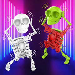 😂Divertido juguete de relojería: Hombre Esqueleto Bailando💀