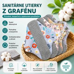 🔥【5/10 kusov】Umývateľná antibakteriálna podložka z bavlny a grafénu