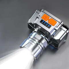 【30%OFF】🔦Linterna ultrabrillante con sensor para la cabeza, libera tus manos, con un tiempo de iluminación ultralargo.