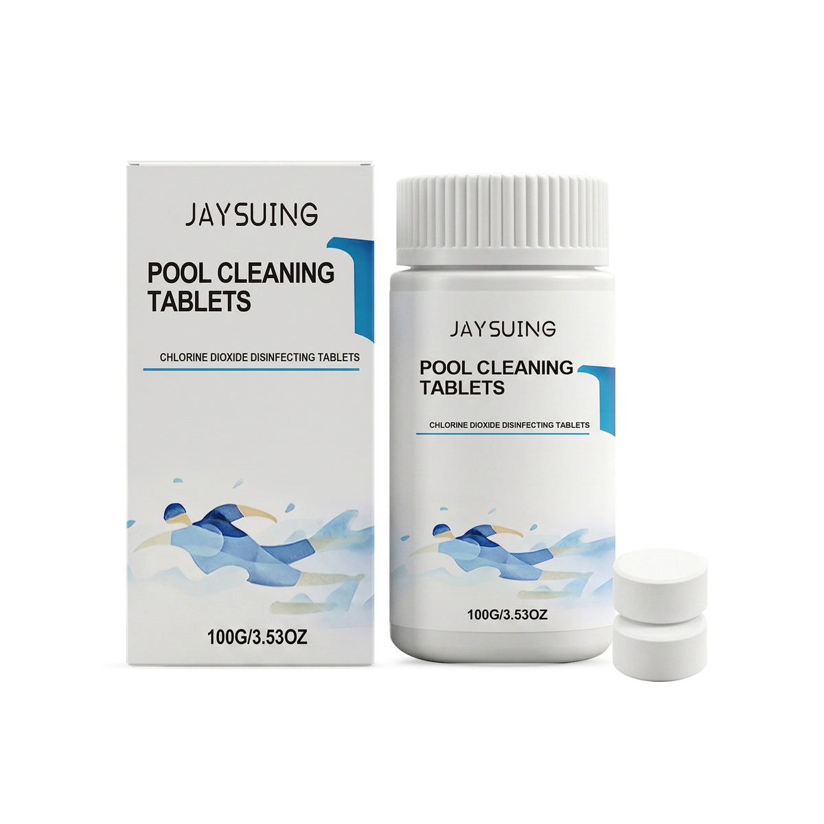 🔥Compre 1 y obtenga 1 gratis（2 botella）🏊‍Pastillas de limpieza instantánea para eliminar manchas y suciedad de piscinas