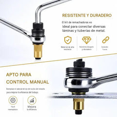 【166 piezas】🏆¡Último día de oferta especial, ahorra un 49%!🛠️Herramientas para remaches roscados, juego de remaches roscados M3, M4, M5, M6 y M8