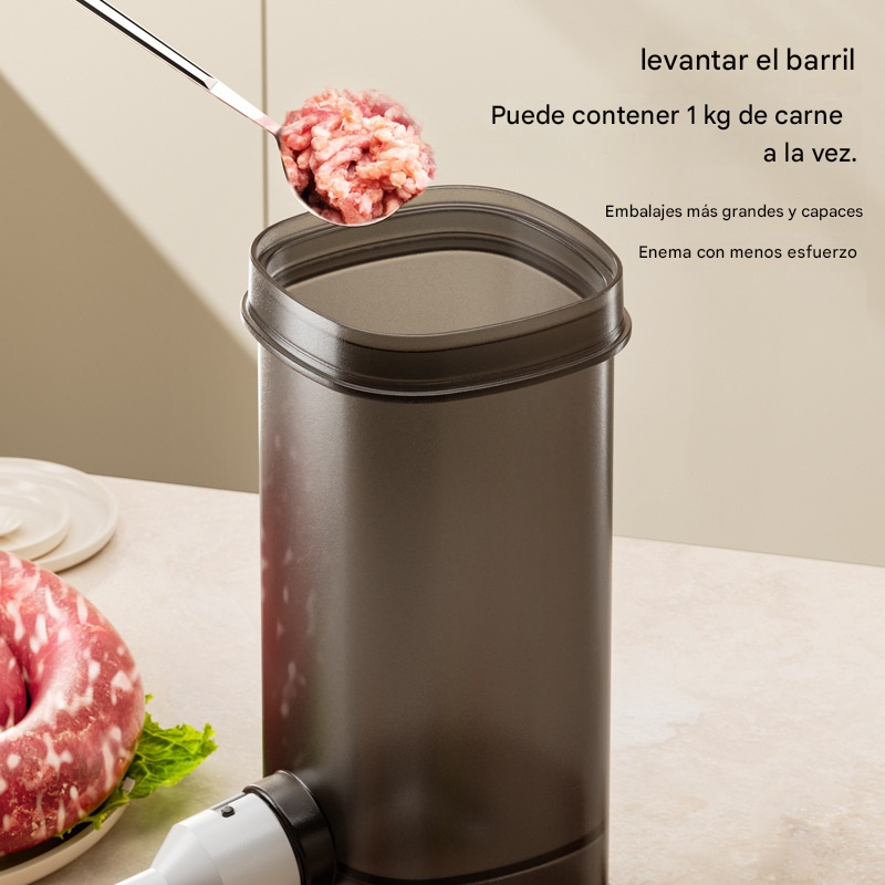 🌭Embutidora de salchichas manual para uso doméstico