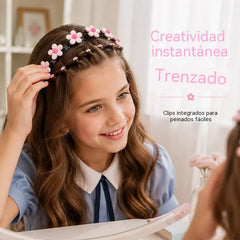 🎀Oferta a mitad de precio👧 Gorro secador de pelo con dibujos animados para niñas: suave y cómodo, ideal para uso diario🌸