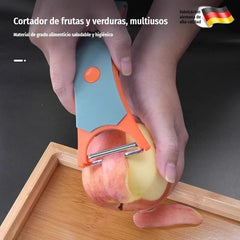 🥔【2 unidades a 24 euros】✨ Pelador Multifunción 2 en 1 – Corte Recto y Ondulado con Cabezal Giratorio para una Cocina Más Práctica 🧑‍🍳
