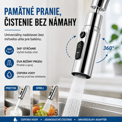 🚰🔥360° otočná tryska filtra na batériu