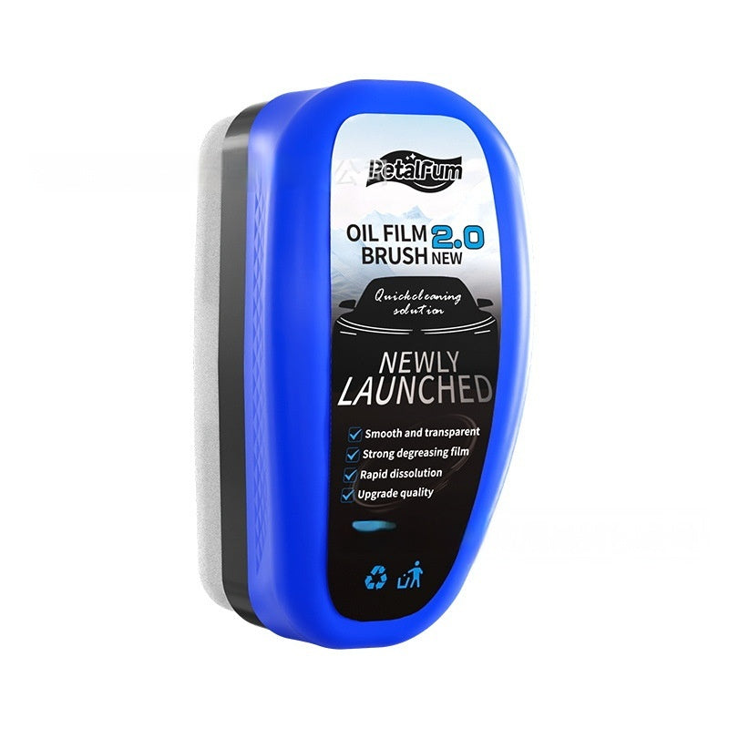 🔥【Compra 1 y llévate 1 gratis】🚗✨Esponja limpiadora de película de aceite para cristales de coche, eliminación de manchas súper eficaz