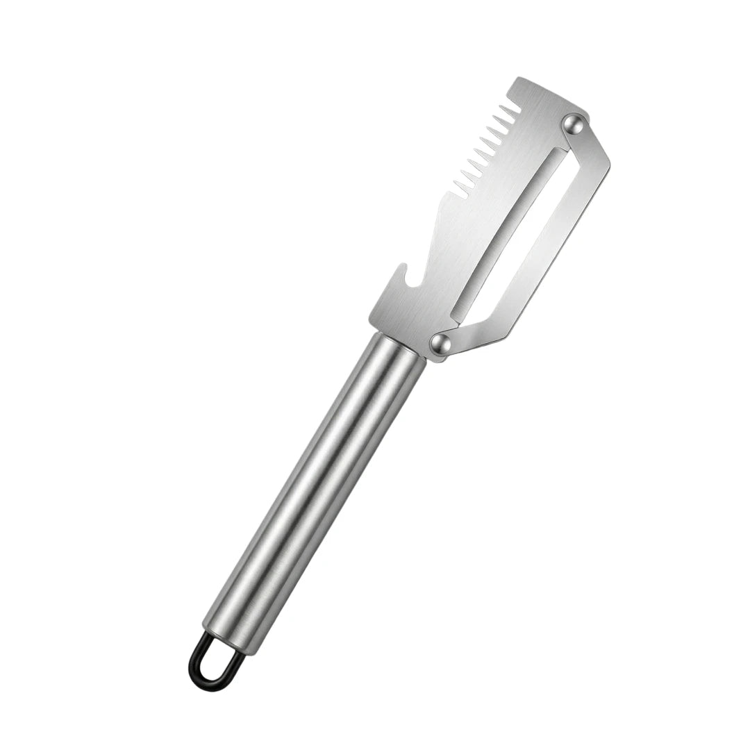 ✅【¡Compra 1 y llévate 1 gratis!】🧅🔪 Pelador de cocina multifuncional 3 en 1: ¡Pela, corta y abre tapones de botellas! 🔥