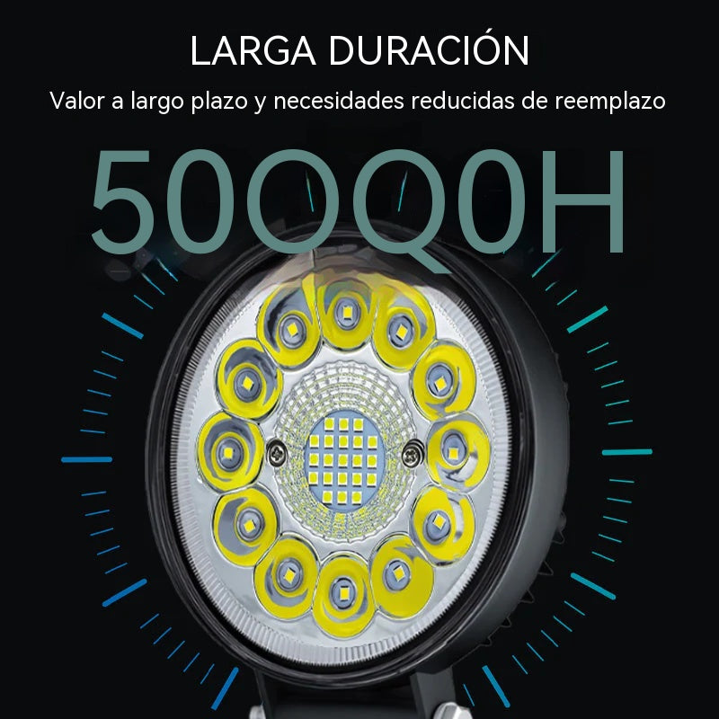 Módulo LED de 4 pulgadas y 99 W para vehículos todoterreno.
