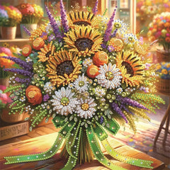 ✨【30cm * 30cm】 💥 Adhesivo de pared decorativo con pintura de diamante hecha a mano