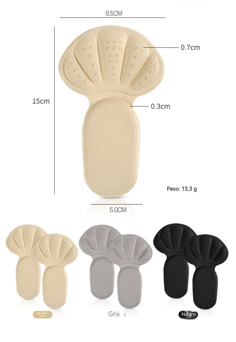 【3 pares por 23 euros】✨ Insertos adhesivos recortables para el talón: cómodos, discretos y previenen ampollas