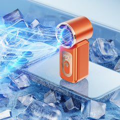 ❄Ventilador portátil de alta velocidad con sistema de superrefrigeración.