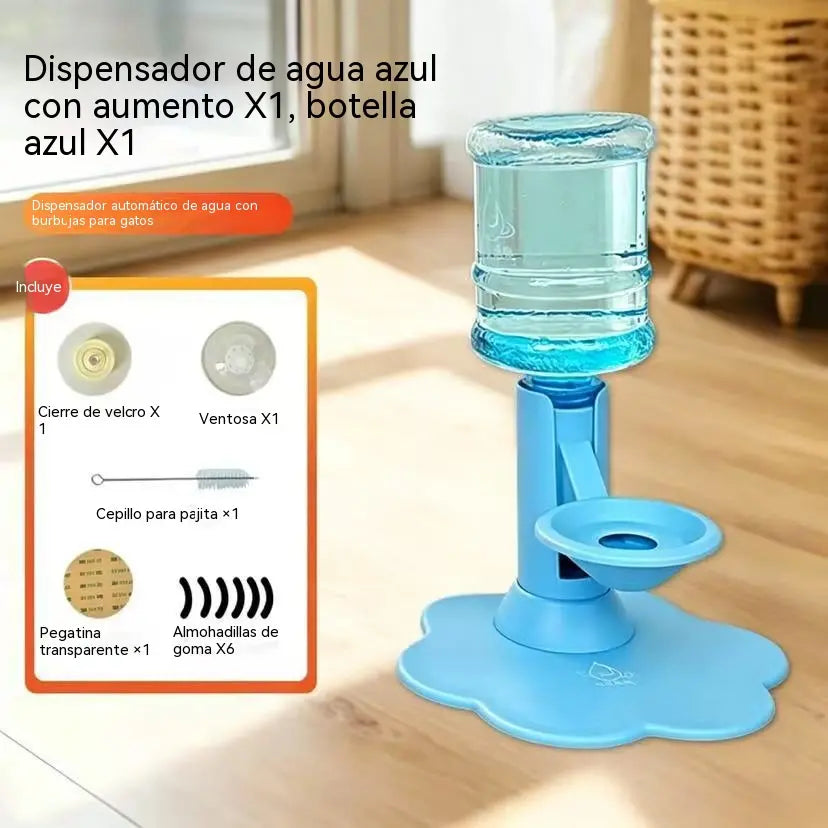 🐾 Mascota automática Dispensador de agua – Autorecarga por gravedad Cuenco de agua para perros y gatos