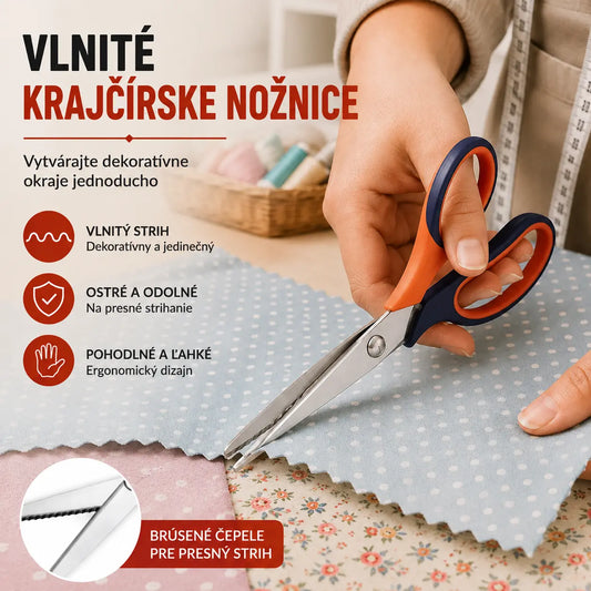 ✂️✂️ Profesionálne ružové nožnice - ostré, ružové nožnice na látky