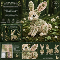 🔥¡Último día! ✨Kit DIY Guardián del Bosque Mágico: crea tu propio compañero único del Bosque Mágico 🧵🦉🦊🦌