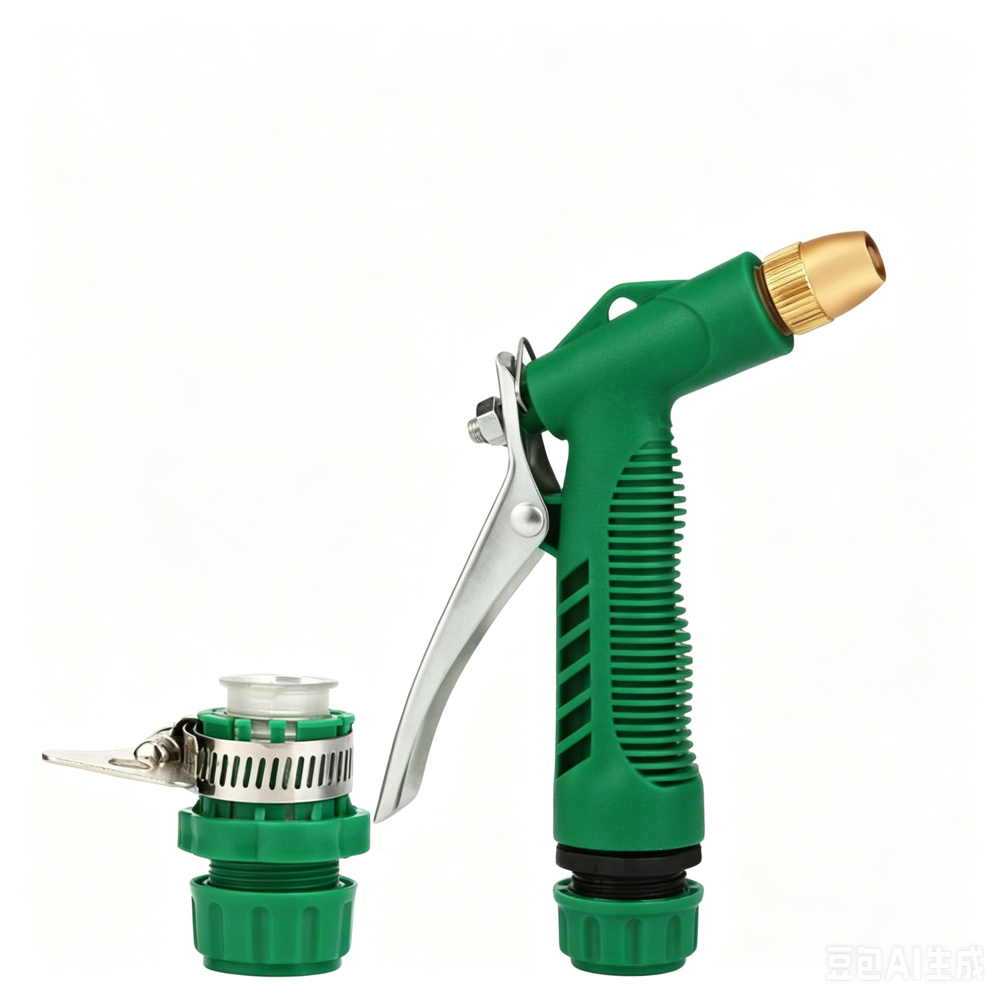🚿【Compra un juego y llévate otro gratis, juego de 4 piezas】💧 Pistola de agua a alta presión: para lavar coches, jardinería, 10 veces más presión, múltiples modos ⚡