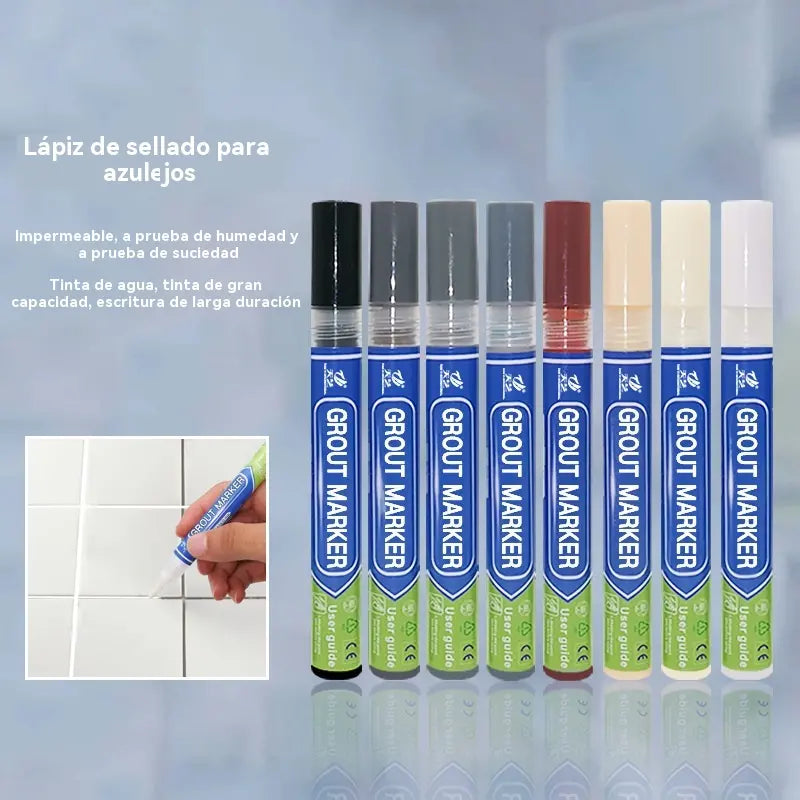 [2 piezas 24 euros]Lápiz para lechada de baldosas de cerámica resistente al moho y al agua