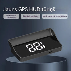 【Swiss Military GPS navigācija "Izvairies no sodiem"】Jauns GPS spidometrs un tahometrs ar HUD displeju