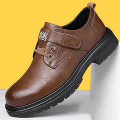 【39-44】 Zapatos de negocios casuales de cuero para hombres.