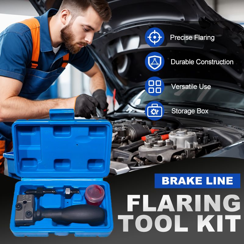 ⚒️🚗Kit de herramientas universales para abocardar tuberías de frenos de automóviles