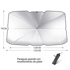 🚗🌞Parasol para coche/cortina parasol para el parabrisas delantero, protección solar y aislamiento térmico.