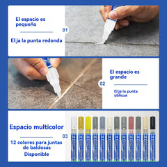 【2 unidades】🔥Lápiz para lechada de baldosas de cerámica resistente al moho y al agua