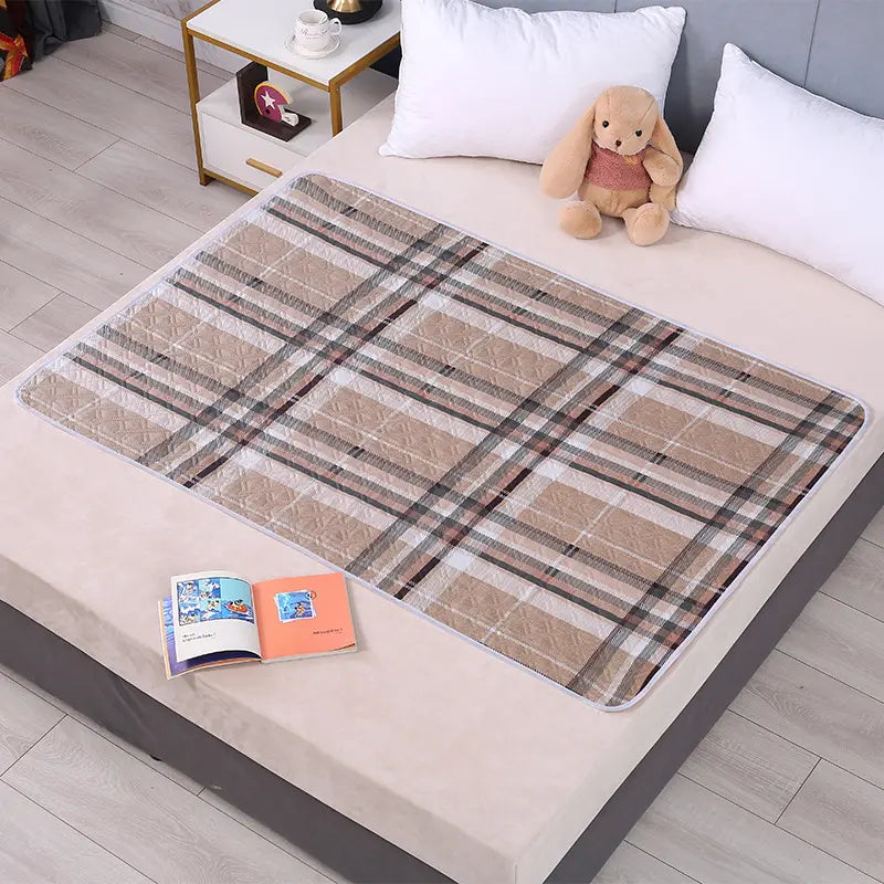 (50*70cm) 🛌 4vrstvá omyvatelná a prodyšná podložka pro péči o plenky pro dospělé