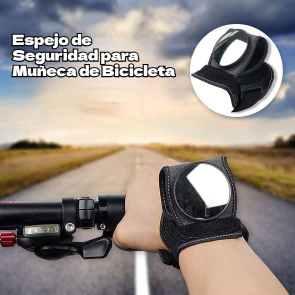 🚲Espejo retrovisor de seguridad para la muñeca en bicicleta