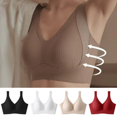 😍【Paquete de 2】Sujetador inalámbrico de una pieza para mujer❤️【40-95 kg】