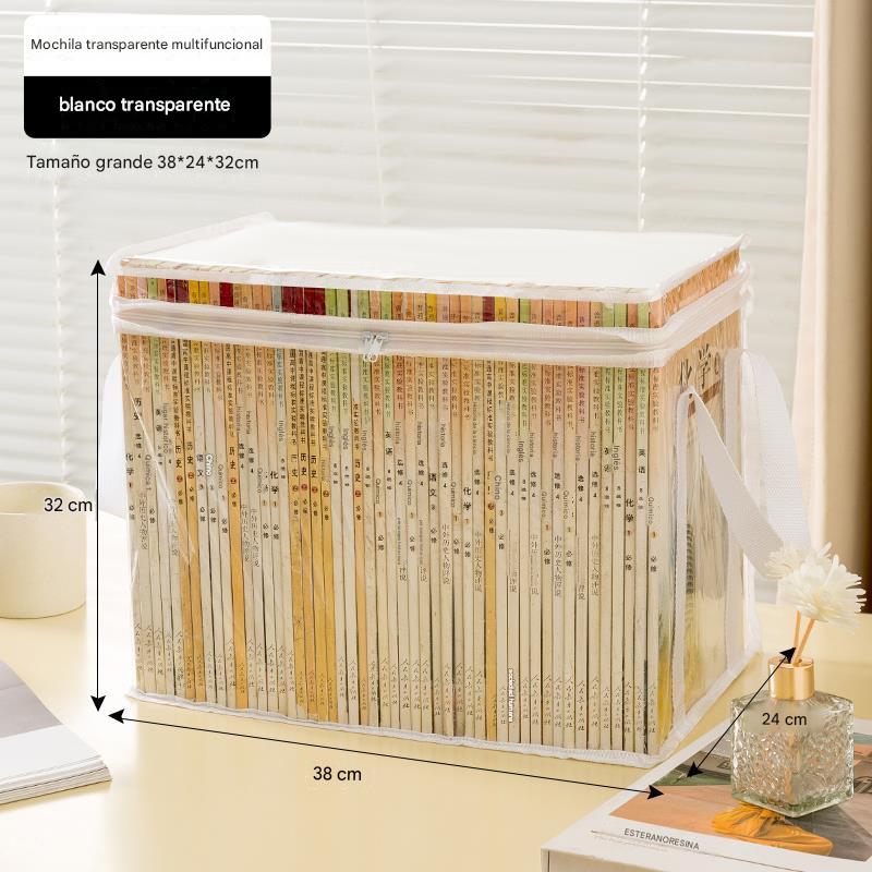 🔥Compre 1 y obtenga 2 gratis（3 piezas）📦Bolsa de almacenamiento de plástico transparente, grande, resistente y gruesa para ropa, mudanzas y almacenamiento