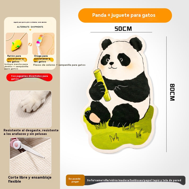🏆【Producto más vendido】Rascador de pared para gatos, no requiere instalación, deja que tu gato libere sus emociones libremente.
