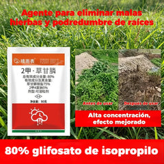 【5 bolsa】🔥 Herbicida 2 en 1 Alta Eficacia | Actúa en 6 Horas Elimina Malas Hierbas Resistentes al Glifosato