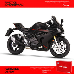 30%OFF🏍️¡Aquí tienes una sorpresa! 🎁 Maqueta de motocicleta a escala 1:12