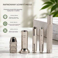 🧵【Kup 1, otrzymaj 1 gratis】👞 Zestaw 5 w 1 z wymiennymi igłami do szycia – Profesjonalny zestaw do naprawy obuwia i rękodzieła skórzanego 🛠️✨