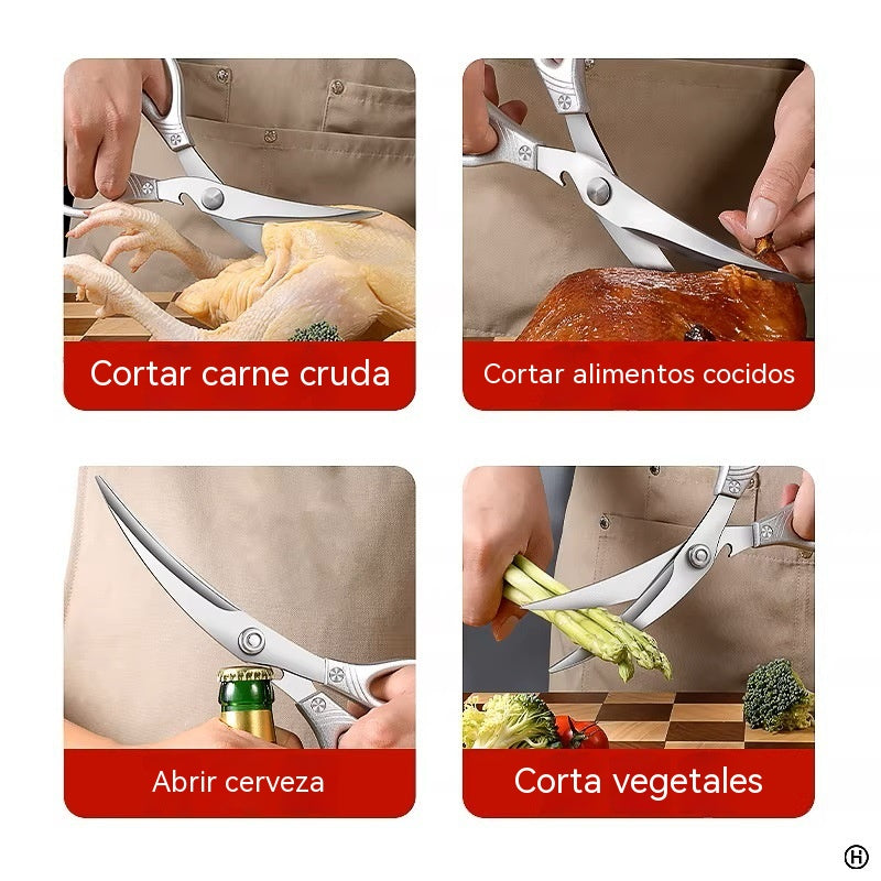 🔥Nueva mejora🍖 Tijeras de cocina multifuncionales de alto rendimiento ✂️👨‍🍳