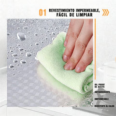 🛡️ ¡50% DE DESCUENTO! 🍳 Pegatinas para la cocina—protegen armarios y encimeras de la grasa y las manchas. Personalizables y removibles. ¡Un verdadero salvavidas para la cocina! 🌟✅