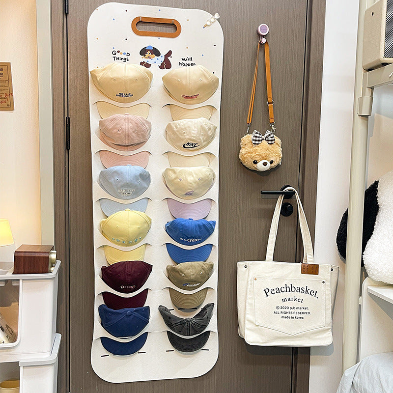 🥳【Compra 1 y obtén 1 gratis】🎩🧢 ¡50% de descuento! Perchero colgante con 12 bolsillos: mantiene los sombreros en forma, sin arrugas.  ¡Perfecto para gorras y sombreros de sol! 🏠✨
