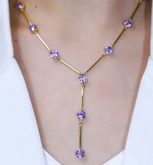 🎁2 piezas 28 euro✨Elegante collar con colgante en forma de Y para mujer