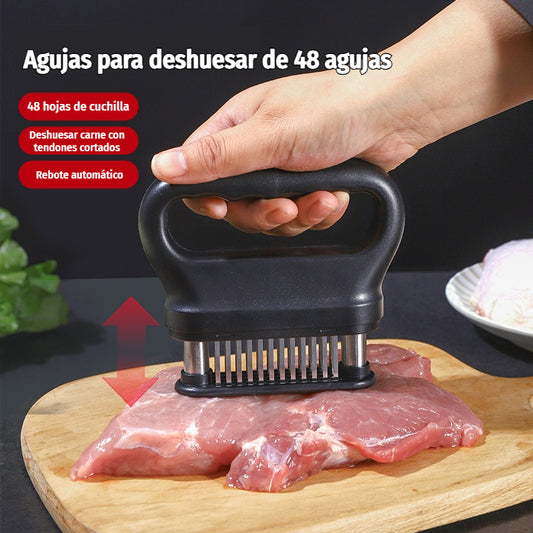 🥩 Ablandador de Carne de Acero Inoxidable Profesional
