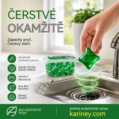 ✨【2 krabičky (celkem 100 kapslí)】Ve vodě rozpustné deodorizační kapsle, speciálně navržené k odstranění zápachu z odpadních trubek – ideální řešení pro prevenci šíření zápachu v koupelnách a kuchyních.