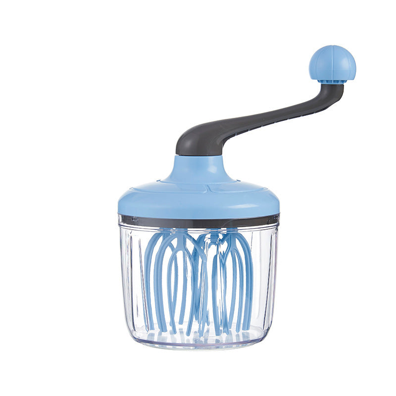 🥚🍰Batidora de huevos manual doméstica, herramienta de repostería semiautomática, batidora de crema.