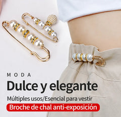 ✨【Conjunto de 13 piezas】🌸Conjunto de broches de perlas: decorativos para cárdigans y vestidos