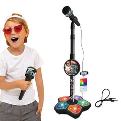 💥Juego de micrófono, juego de máquina de karaoke con luz