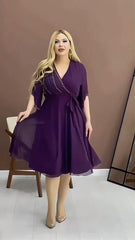 💥👗【S-5XL】Nuevo vestido de moda, diseño clásico, elegante y sencillo.