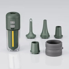📢📢 1 juego 33 euro⏰ Bomba de aire portátil para exteriores con función de inflado y desinflado, luz de emergencia, luz ambiental y modo SOS; ideal para flotadores de piscina, botes inflables y colchones de aire.